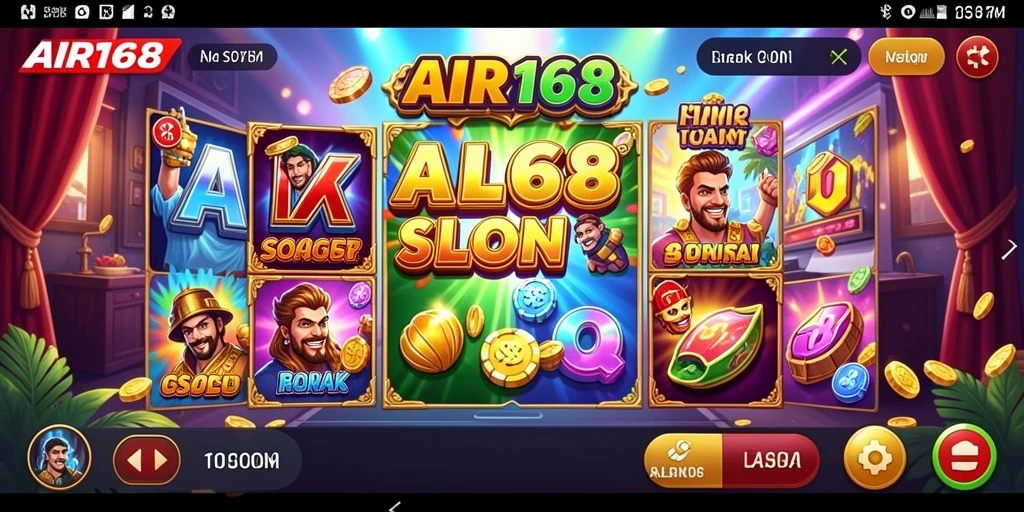 Screenshot gameplay Slot yang menarik dan seru dari AIR168.