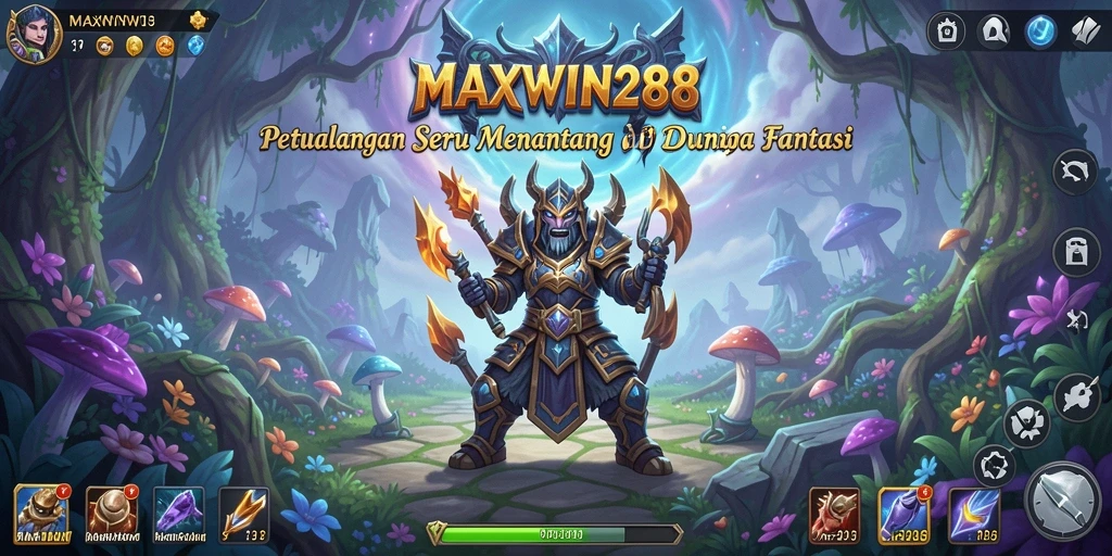 Screenshot gameplay MAXWIN288 menampilkan petualangan seru yang mendebarkan.