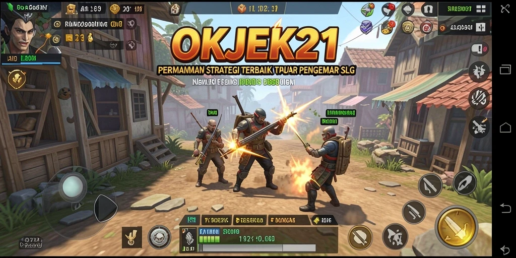 Tangkapan layar gameplay OKJEK21 yang menarik dan penuh aksi.