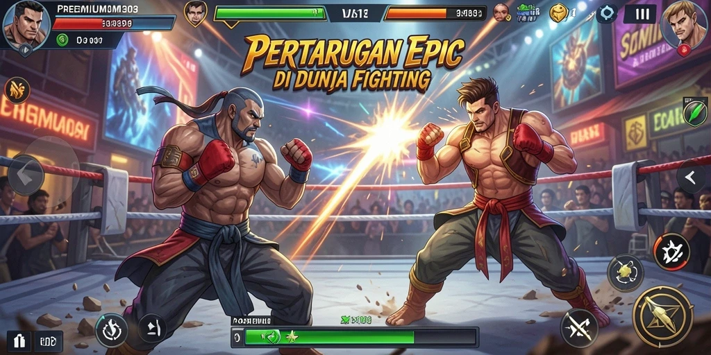 Tampilan gameplay PREMIUM303 yang penuh aksi dan ketegangan.