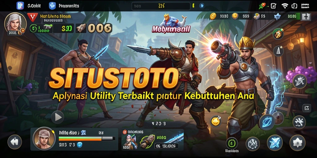 Screenshot utama SITUSTOTO dengan antarmuka yang user-friendly.