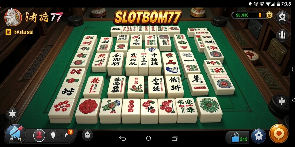 Screenshot menampilkan gameplay menarik dari SLOTBOM77 yang mendebarkan.