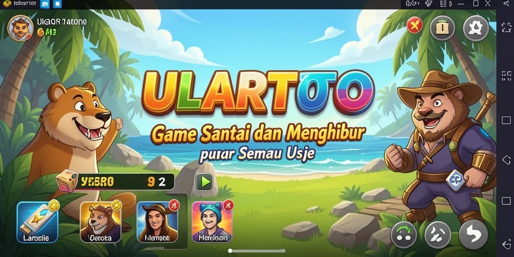 Tampilan aksi seru dalam gameplay ULARTOTO yang mengasyikkan.