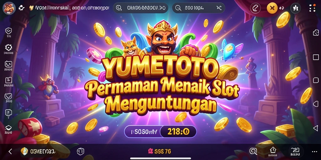 Tampilan gameplay YUMETOTO yang menarik dan penuh warna.